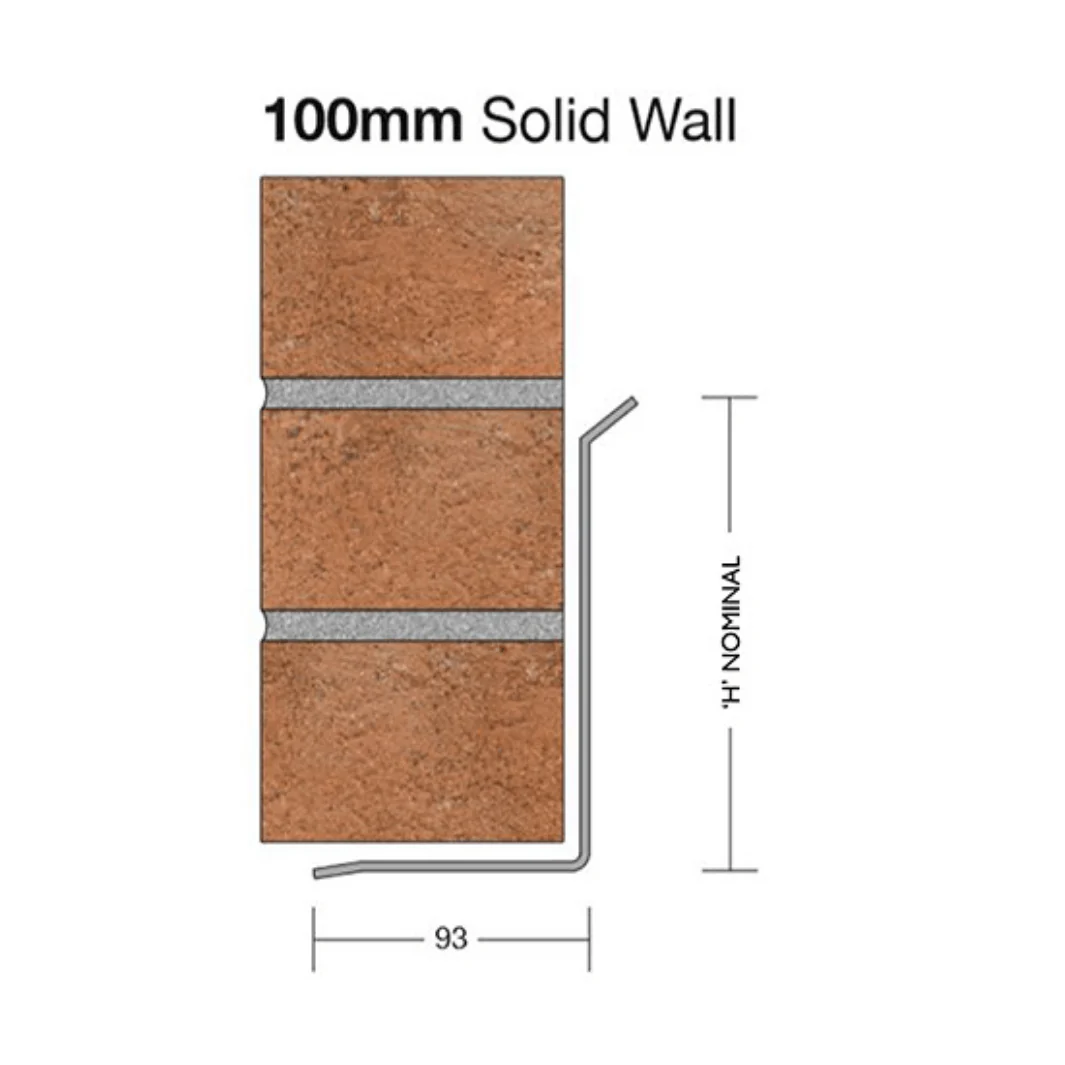 Birtley 100mm Single Leaf Angle Lintel LA - Image 3