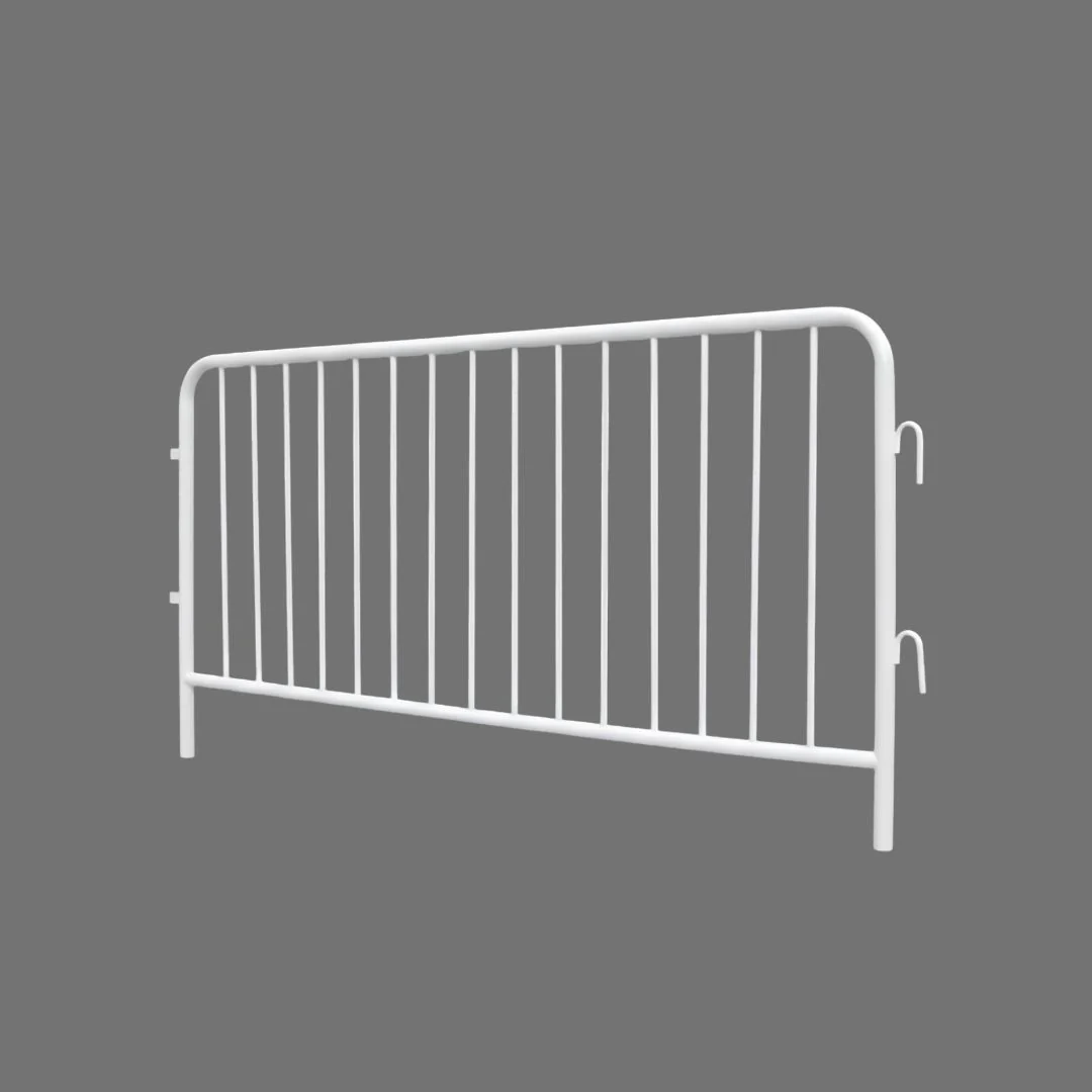 Crowd Control Barrier | Pedestrian Barricades | Bar Leg with Detachable Feet - Image 4