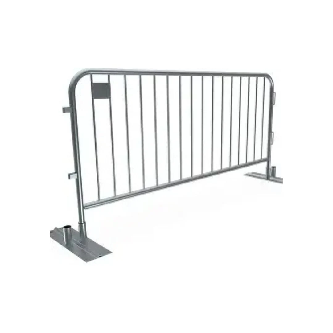 Crowd Control Barrier | Pedestrian Barricades | Bar Leg with Detachable Feet - Image 7