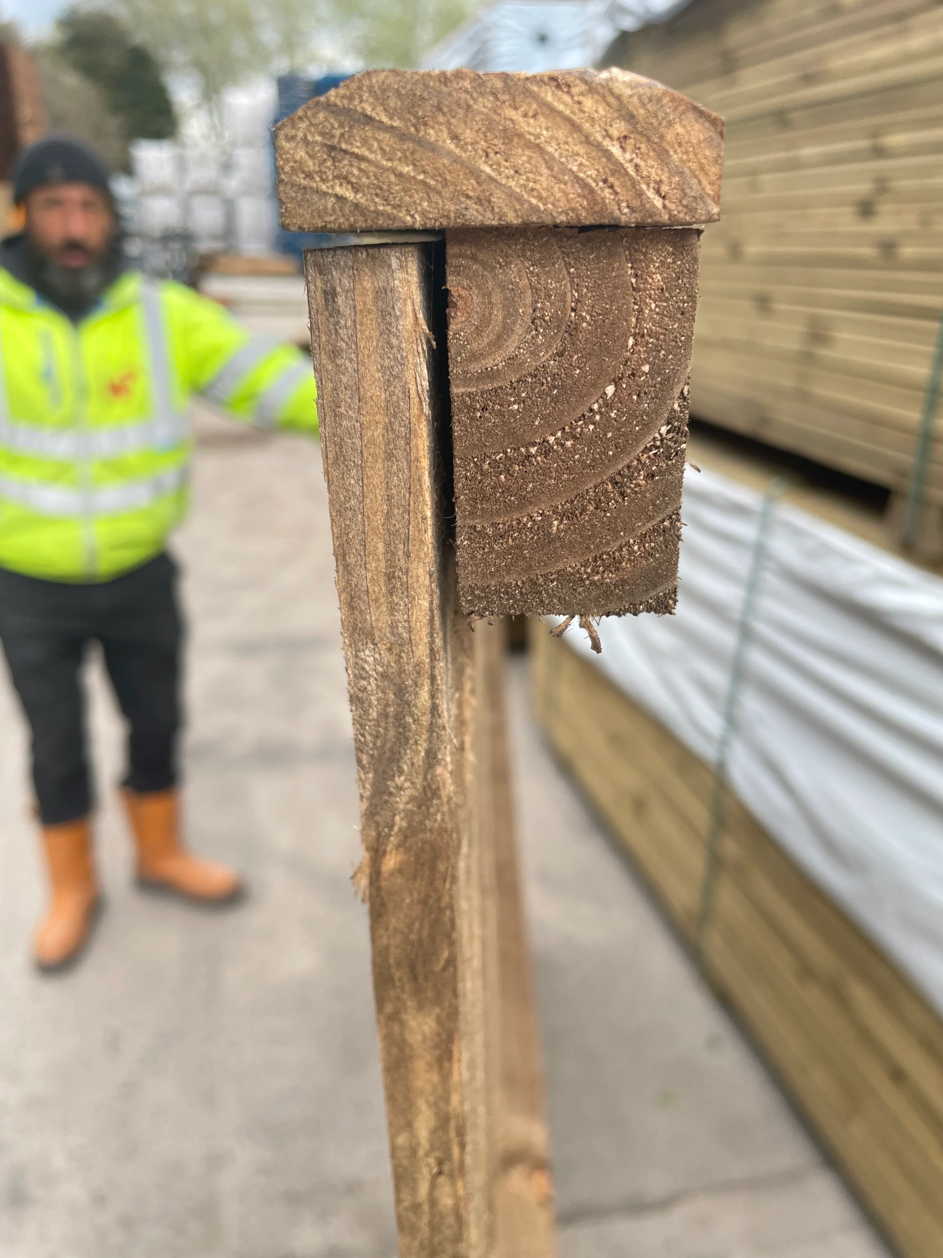 Featheredge Timber Fence Panel 6x5 ft - Image 17
