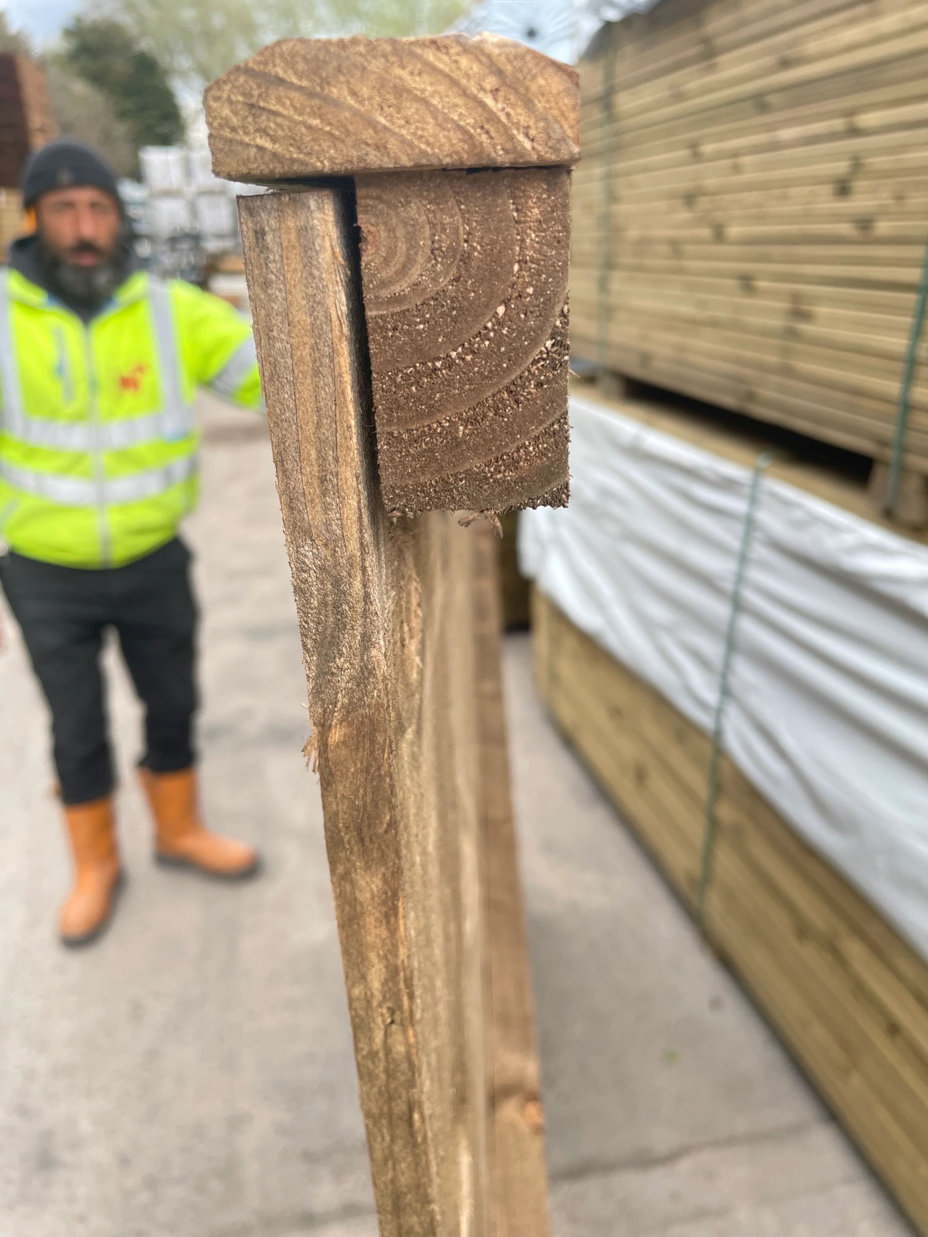 Featheredge Timber Fence Panel 6x5 ft - Image 23