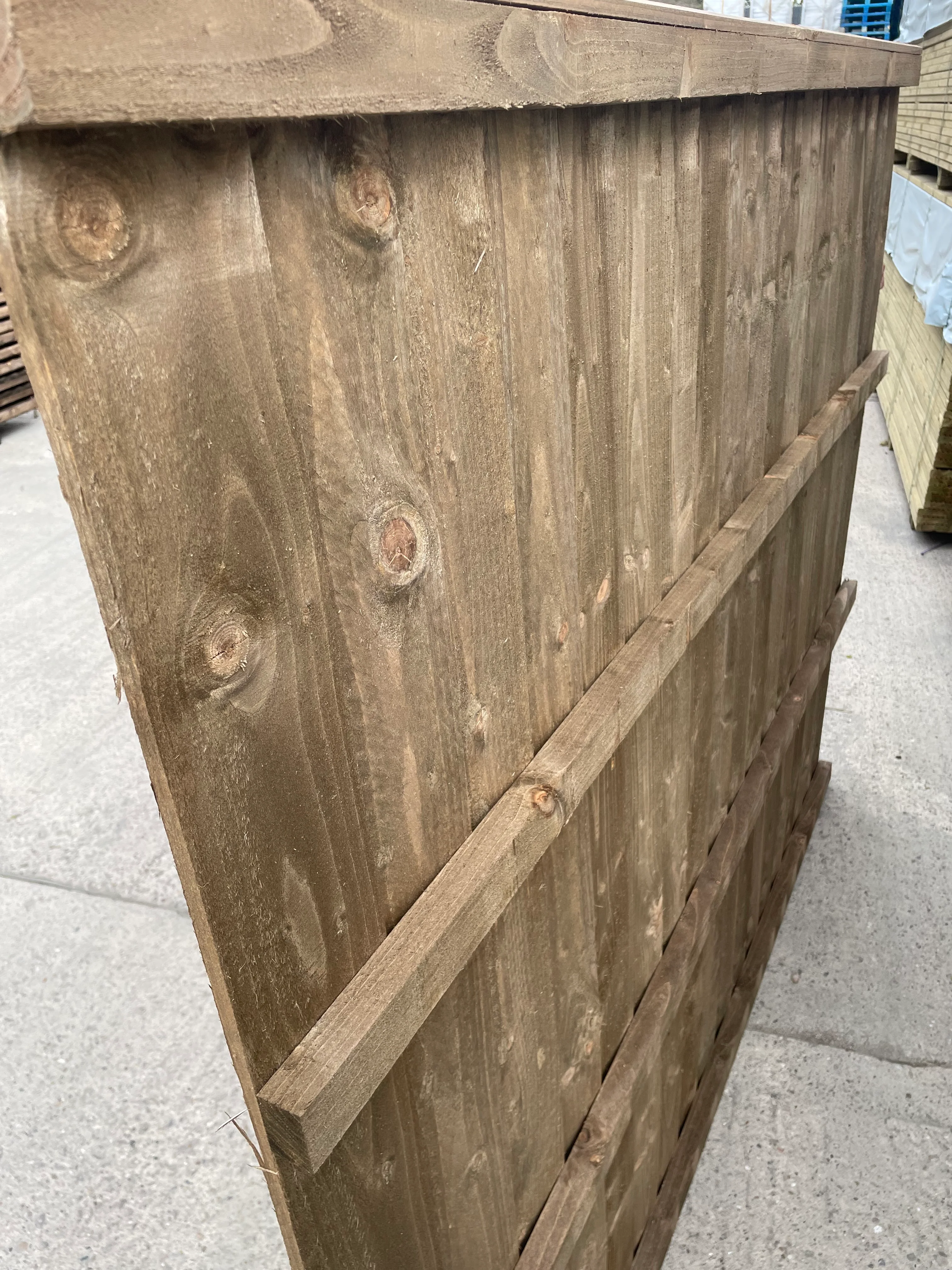 Featheredge Timber Fence Panel 6x6 ft - Image 20
