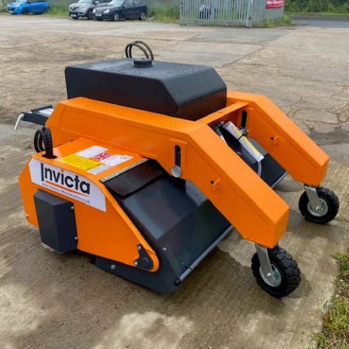 Fork Mounted Hydraulic Sweeper / Collector