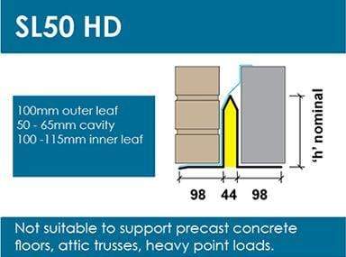 Stressline Medium Duty 50mm Cavity Lintel SL50HD - Image 3