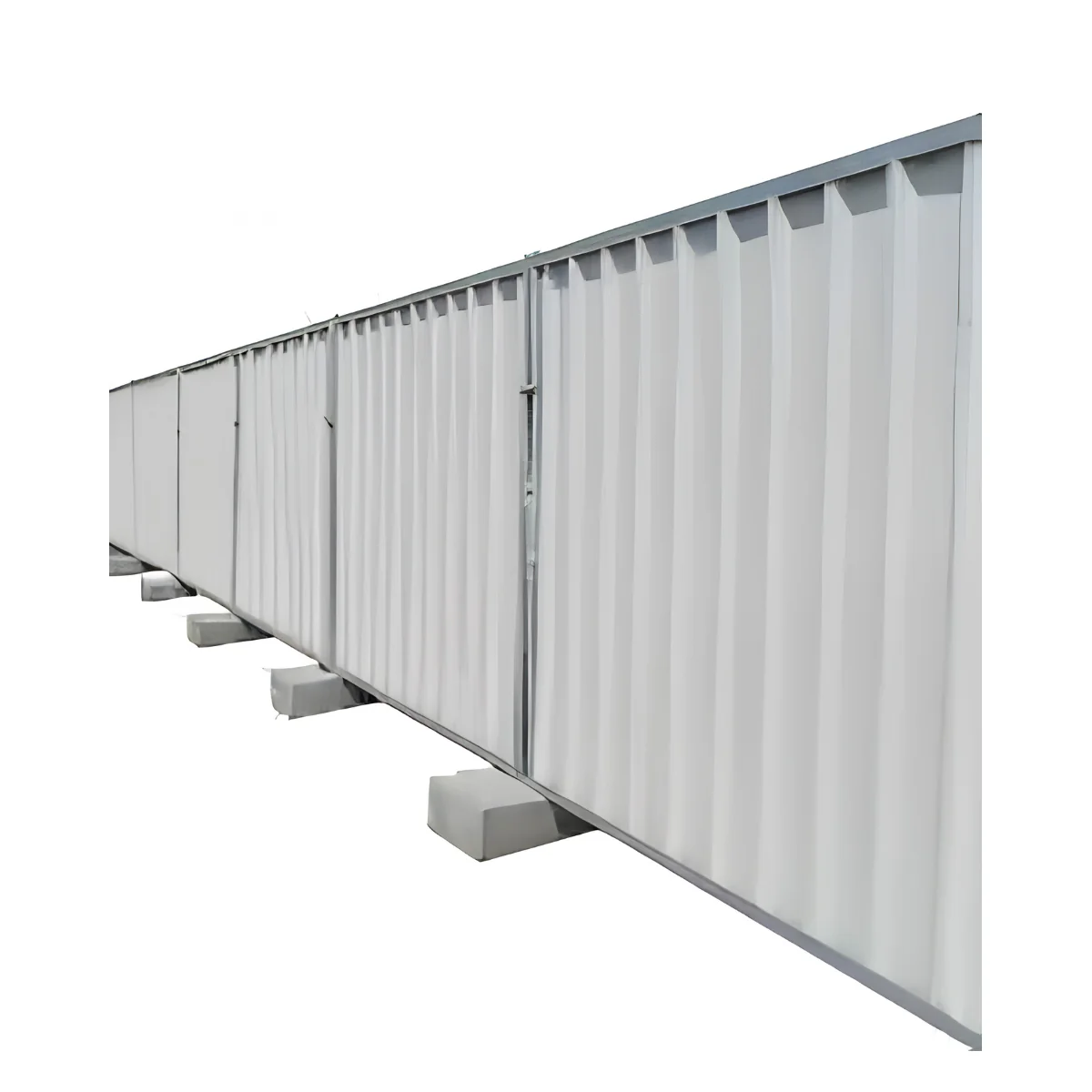 Site Hoarding Panels | Solid Hoarding Fence with Galvanised Steel - Image 5