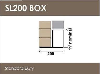 Stressline Standard Duty 215mm Solid Wall Box Lintel SL200BOX - Image 4