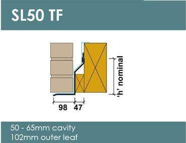 Stressline Standard Duty 50mm Cavity Timber Framed Lintel SL50TF - Image 3