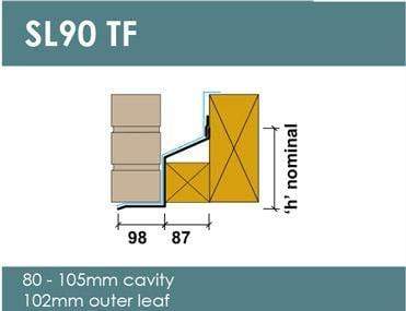Stressline Standard Duty 90mm Cavity Timber Framed Lintel SL90TF - Image 4