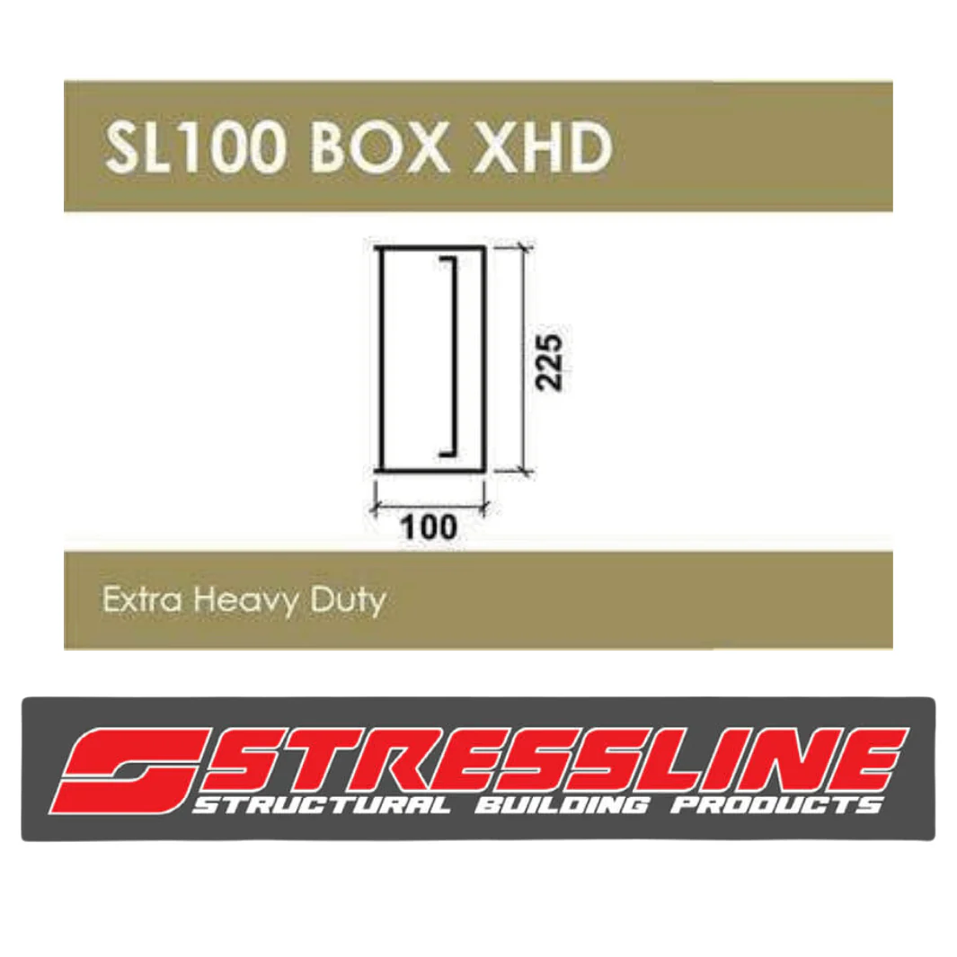 Stressline Extra Heavy Duty 100mm Box Lintel SL100BOXXHD - Image 3